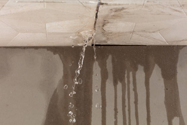 Professional Burst Pipe Cleanup technician working in Masterson, TX